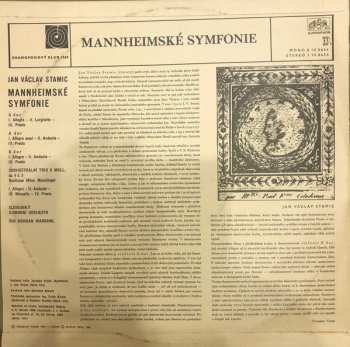 LP Jan Václav Antonín Stamic: Mannheimské Symfonie