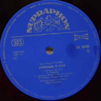 LP Jan Václav Hugo Voříšek: Symfonie