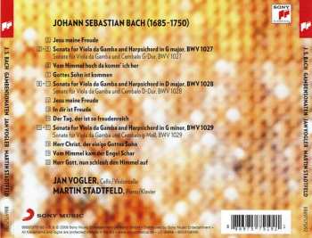 CD Martin Stadtfeld: J. S. Bach Gambensonaten