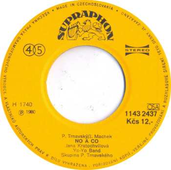 SP Jana Kratochvílová: Publikum Tvé Jsem Já / No A Co