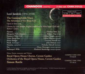 2CD/Coffret Sir Simon Rattle: The Cunning Little Vixen