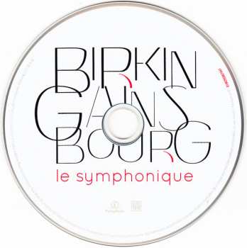 2CD Jane Birkin: Birkin / Gainsbourg: Le Symphonique / Arabesque LTD