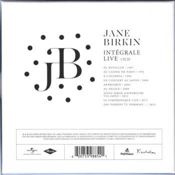 15CD/Coffret Jane Birkin: Intégrale Live