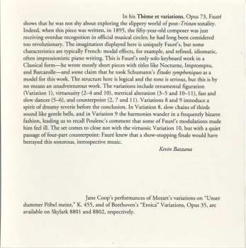 CD Jane Coop: Themes & Variations