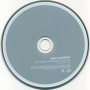 CD Jane Monheit: The Lovers, The Dreamers And Me