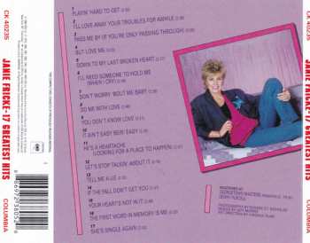 CD Janie Fricke: 17 Greatest Hits