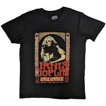 Merch Janis Joplin: T-shirt Vintage Affiche