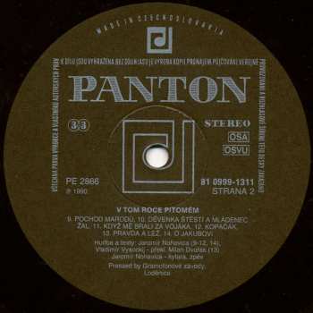 LP Jaromír Nohavica: V Tom Roce Pitomém