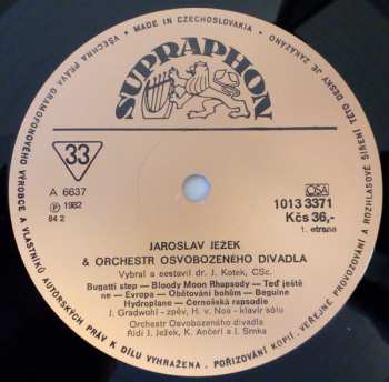 2LP Jaroslav Ježek: Jaroslav Ježek & Orchestr Osvobozeného Divadla (1930 ▪ 1938)