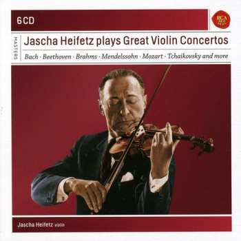 Album Jascha Heifetz: Jascha Heifetz Plays Great Violin Concertos