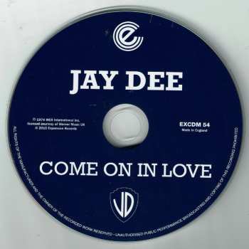 CD Jay Dee: Come On In Love