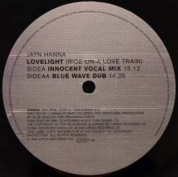 LP Jayn Hanna: Lovelight (Ride On A Love Train) Blue Amazon Remixes (MAXISINGL)