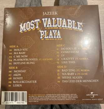 2LP Jazeek: Most Valuable Playa