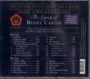 2CD The Jazz Ambassadors Of The United States Army Field Band: The Legacy Of Benny Carter