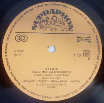 LP Jazz Q: Elegie