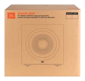 Technique audio Jbl Stage 200p - Aktivní Subwoofer, 10", 150 W Rms - Bílá