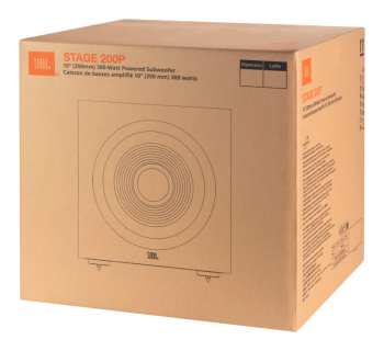 Technique audio Jbl Stage 200p - Aktivní Subwoofer, 10", 150 W Rms - Bílá