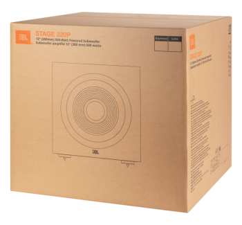 Technique audio JBL Stage 220P - Aktivní Subwoofer, 12", 250 W Rms - černá