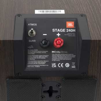 Technique audio JBL Stage 240H - 2-pásmové Dolby Atmos Modulové Reprosoustavy, 4,5" - černá