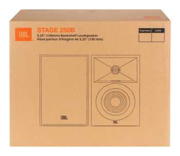 Technique audio JBL Stage 250B - 2-pásmové Regálové Reprosoustavy, 75 W Rms, 5,25" - černá