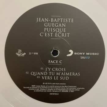 2LP Jean-Baptiste Guegan: Puisque C'Est Ecrit CLR | LTD