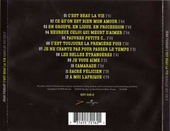 CD Jean Ferrat: C'est Beau la Vie