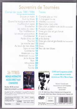 DVD Jean-Jacques Goldman: Souvenirs De Tournées