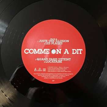 2LP Jean-Louis Aubert: Comme On A Dit
