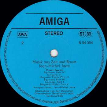 LP Jean-Michel Jarre: Musik Aus Zeit Und Raum