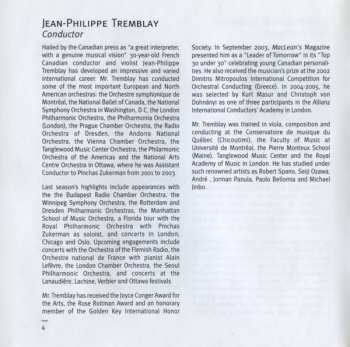 CD Jean-Philippe Tremblay: Trahisons / Betrayals