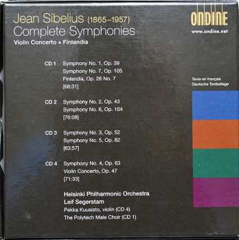 4CD/Coffret Jean Sibelius: Sibelius Complete Symphonies • Violin Concerto • Finlandia