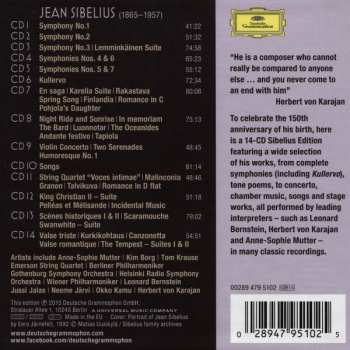 14CD/Coffret Jean Sibelius: Sibelius Edition LTD