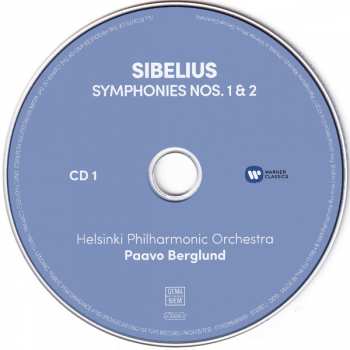 5CD Jean Sibelius: Symphonies  1-7 / Finlandia / The Oceanides / Tapiola / Kullervo