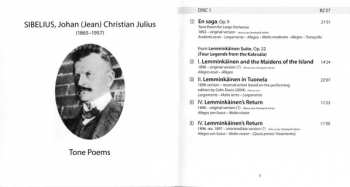 5CD/Coffret Jean Sibelius: Tone Poems