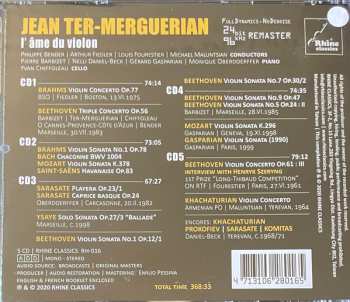 5CD/Coffret Jean Ter-Merguérian: L'Âme Du Violon