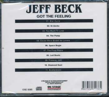 CD Jeff Beck: Got The Feeling