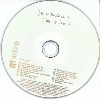 2CD Jeff Buckley: Live At Sin-é