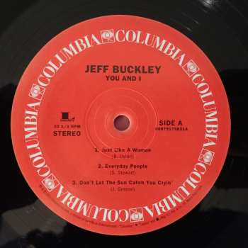 2LP Jeff Buckley: You And I