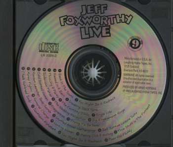 CD Jeff Foxworthy: Live (Laughing Hyena Volume 9)