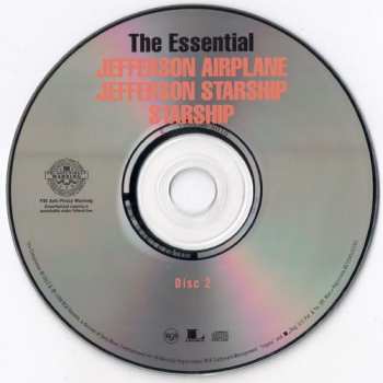 2CD Jefferson Airplane: The Essential Jefferson Airplane / Jefferson Starship / Starship
