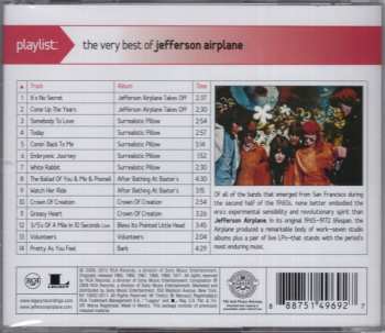 CD Jefferson Airplane: Playlist: The Very Best Of Jefferson Airplane