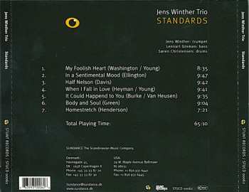 CD Jens Winther Trio: Standards