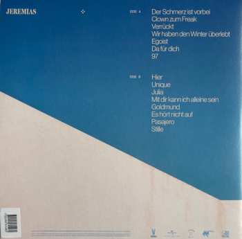 LP Jeremias: Von Wind Und Anonymität CLR | LTD