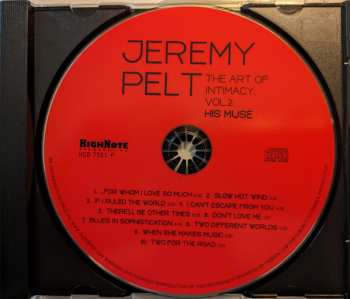 CD Jeremy Pelt: The Art of Intimacy, Vol. 2: His Muse