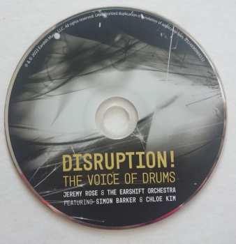CD Jeremy Rose: Disruption: The Voice Of Drums