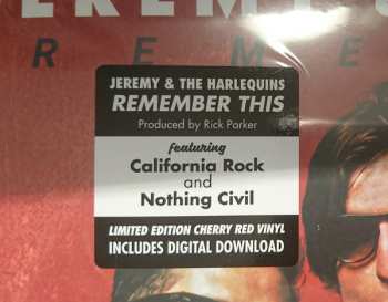 LP Jeremy And The Harlequins: Remember This CLR | LTD