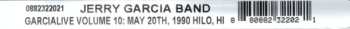 2CD The Jerry Garcia Band: GarciaLive Volume 10 (May 20th, 1990 Hilo Civic Auditorium)