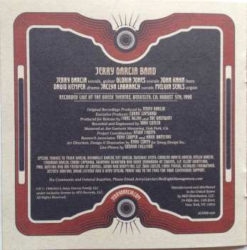 2CD The Jerry Garcia Band: GarciaLive Volume Two (August 5th 1990 Greek Theatre)