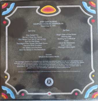 5LP/Coffret The Jerry Garcia Band: Pure Jerry: Hampton Coliseum Hampton, VA November 9, 1991 LTD