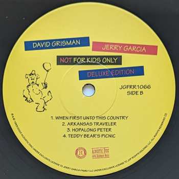 2LP David Grisman: Not For Kids Only DLX